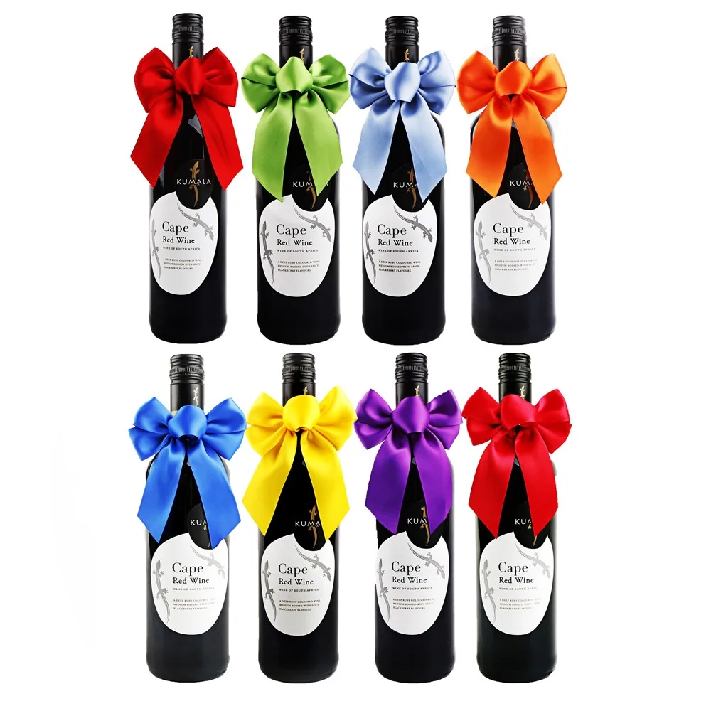 Albums 100+ Pictures How To Decorate A Wine Bottle With Ribbon Sharp