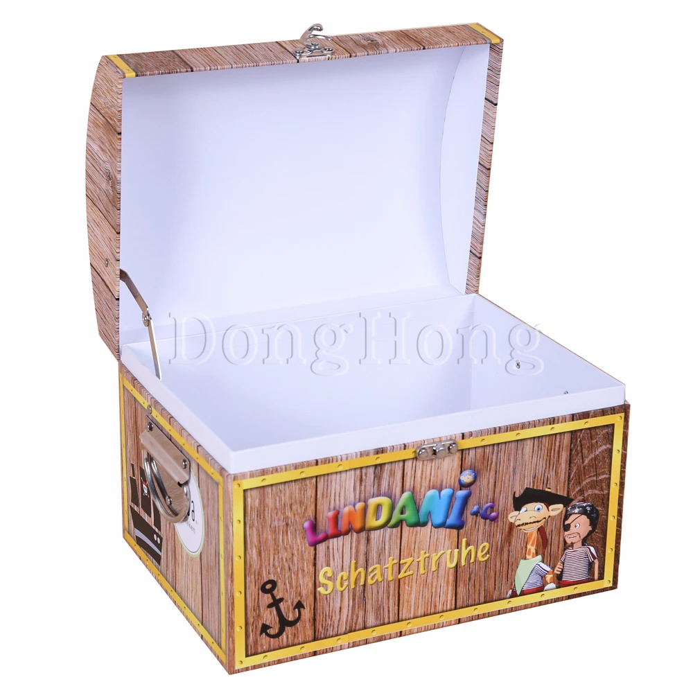 Customized Rigid Treasure Chest Packaging Cardboard Box Buy Treasure