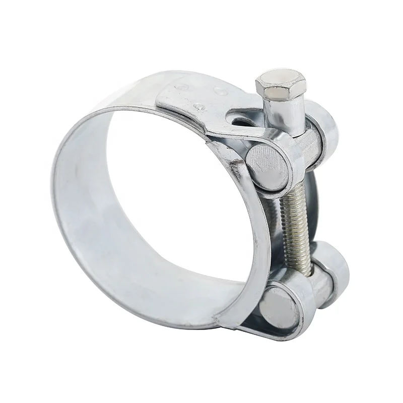 Heavy Duty Single-Bolt Operation. Hose Clamps Stainless Steel & Zinc Plated 
