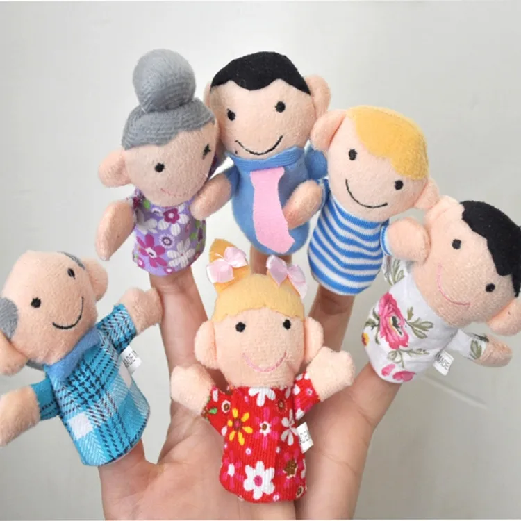 finger puppets stuffed doll