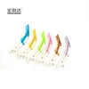 Professional manufacture sale compact size beauty accessories acrylic hair clips