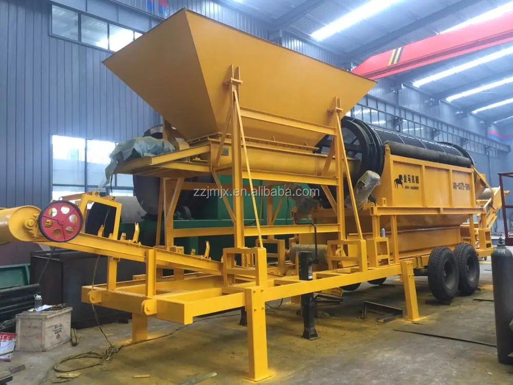 Mobile trommel screen 002