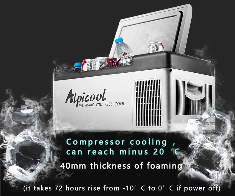 15l Mini Freezer 12v 12v Dc Compressor Portable Fridge Compressors