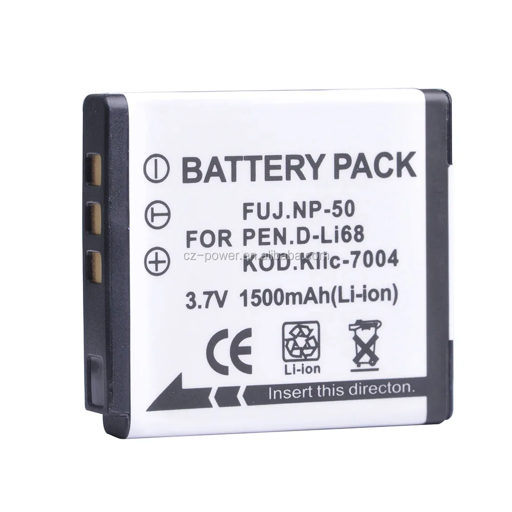 Nuevo 2 Piezas Batería Cargador Para Fuji Np-50 np-50a Fujifilm Finepix F50fd f550exr