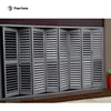 Australia Standard Size Samples Of Finished Small Beveled Glass Louvre Shutter Staircase And Bathroom Double Glazed Vent Window