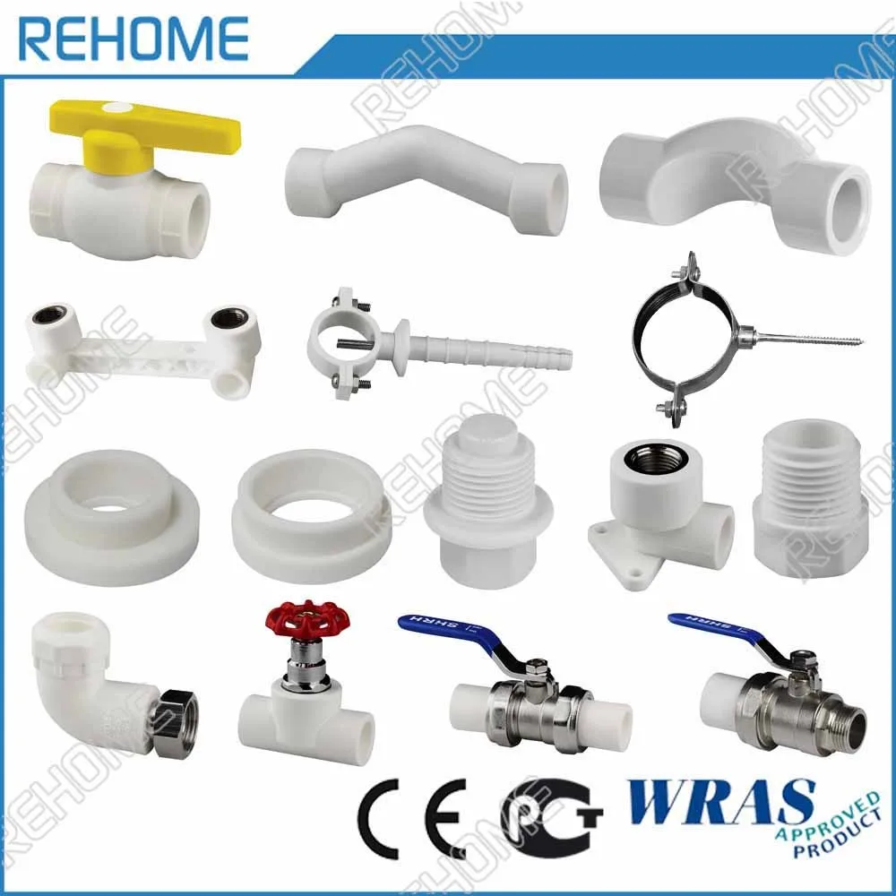 Stop ball valve ppr fitting /plastic water stop valve