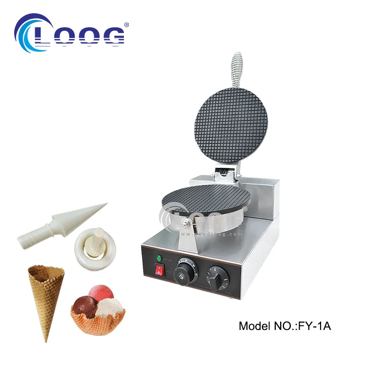 commercial ice cream waffle cone maker