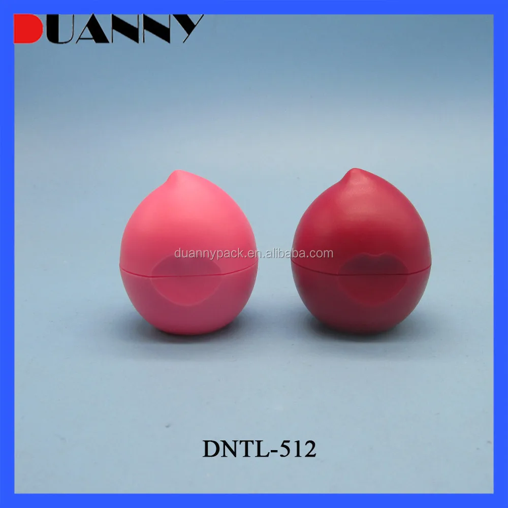 5g Egg Shape Plastic Lip Balm Tube Container For Cosmetics Buy Egg