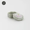Make-up jars Storage ceramic watch porcelain glazed blusher case