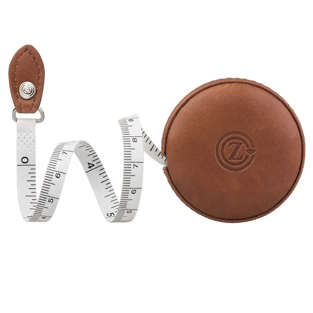 Round Leather Measuring Tape Sewing Tape Measure,Medical Body Cloth