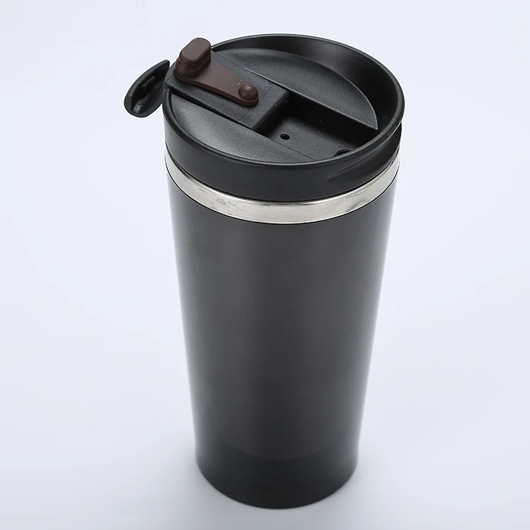 2019 Factory Price Cheap Wholesale plastic Coffee Travel Mug, Promotional Custom Logo Printed plastic Coffee Mug