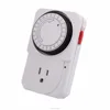 Hydroponic 24 Hour Plug-in Mechanical Timer,Single Outlet Grounded,with 15 Minute Intervals, 120-volt, For Indoor Growing