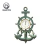 Handmade metal art antique cast iron decorative wall clocks