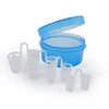 Soft silicone stop solutions anti-snor ring nose vents sleep aid device for natural