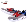 most popular wholesale custom casual shoe 6 layer sole running shoe colorful bright man shoe