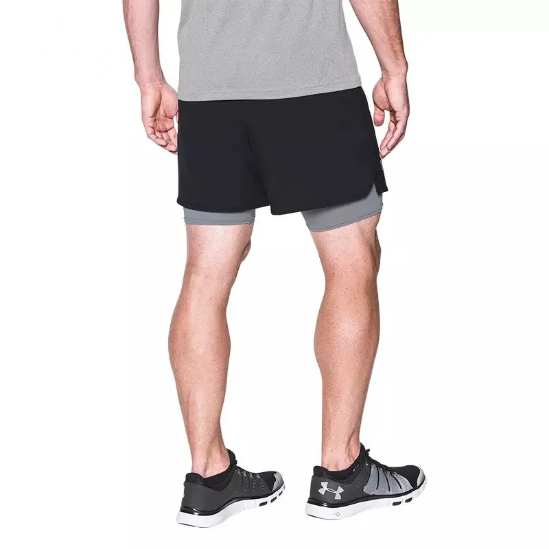 Mens Fitness Wear 92 Polyester 8 Spandex Jogging Shorts Running Shorts
