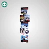 Custom Promotional Stackable Corrugated Cardboard Display Cubes