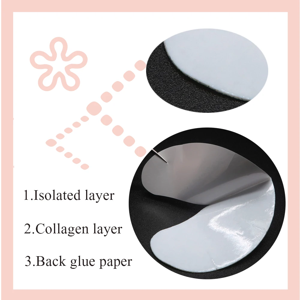 Silicone Eye Patch 100% Lint Free 3d Super Thin Silicone Eye Pads - Buy ...