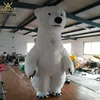 christmas decorations inflatable white bear
