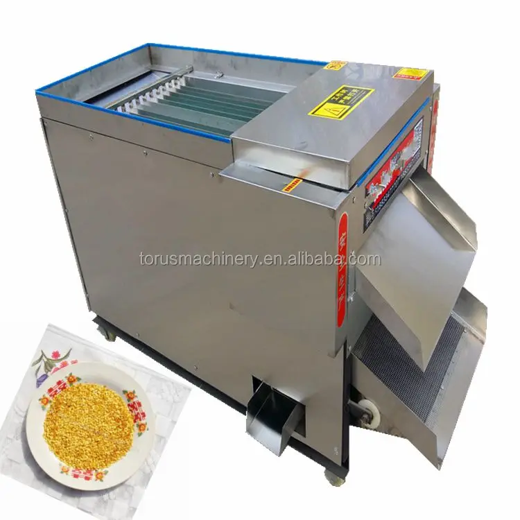 Capacity 500kg/h Dry Pepper Seeds Separating Machine With Energysaving