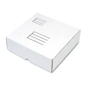 Quality Park 74106 Ring Binder Mailer/Shipping Boxes, 12 x 12 1/4 x 3 7/8, White
