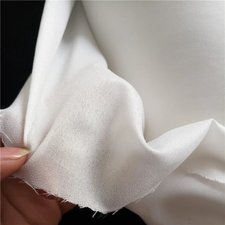 30d Woven Fusible Fabric Fusing Silk Polyester Micro Dot Interlining ...