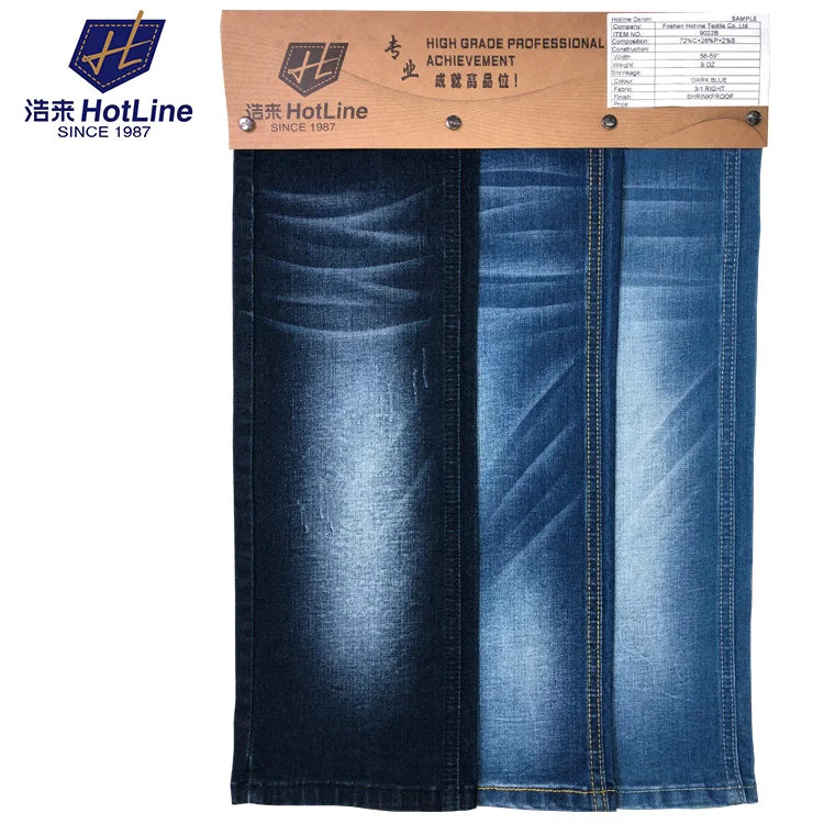 elastane denim