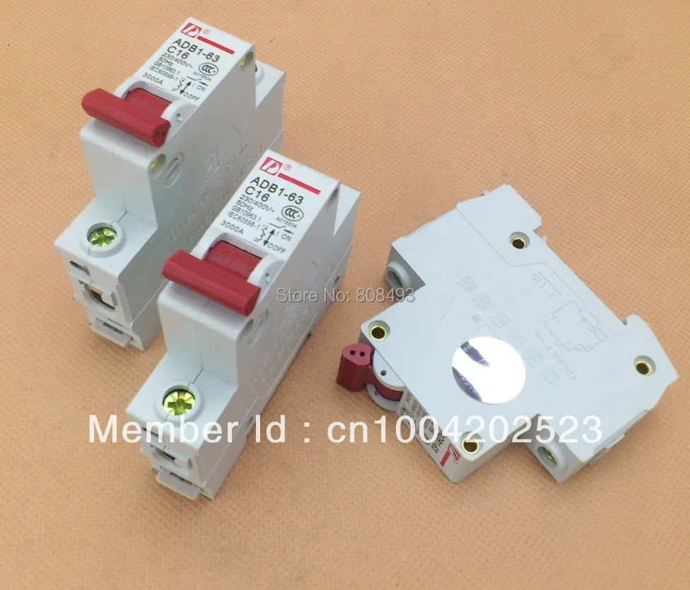 China Miniature Circuit Breaker Kc163 C25 China Circuit Breaker
