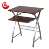 Custom home furniture double layers wood MDF laptop computer lap desk with keyboard drawers