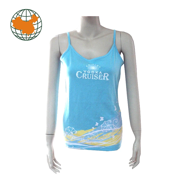 ladies cotton singlet tops