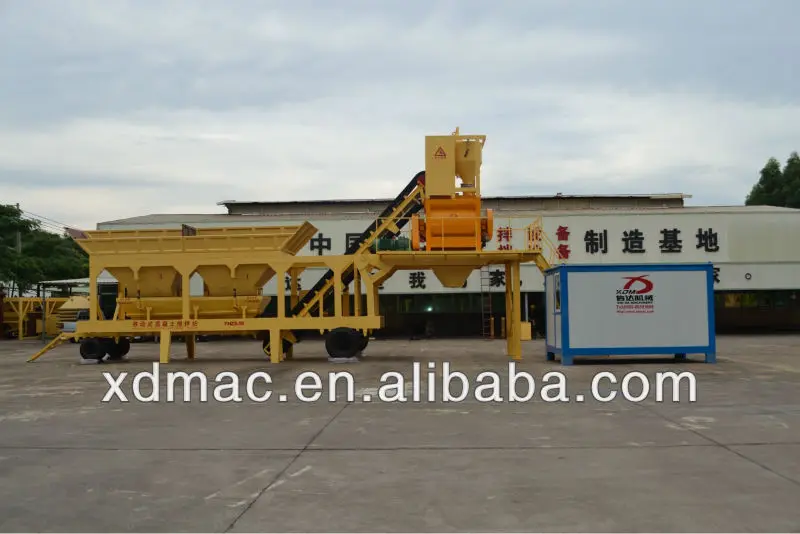 004 Mobile Concrete Batching Plant