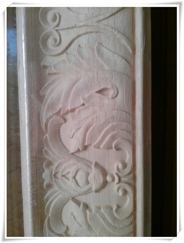 printed white wood beeding/ps wood moulding