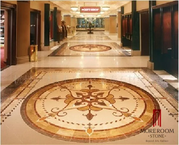 Moreroom Stone Waterjet Marble Medallion (3)