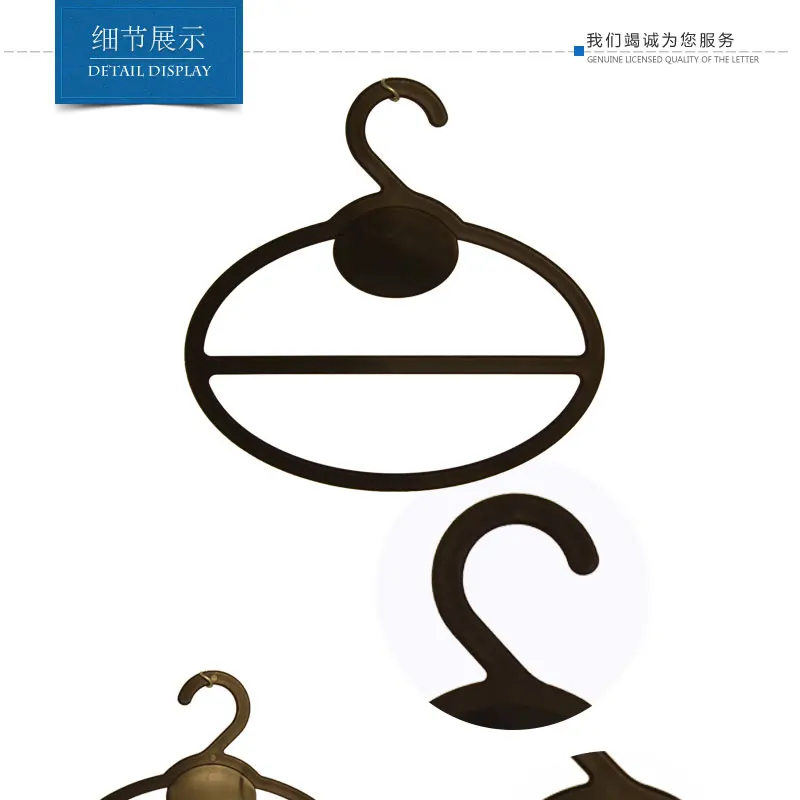 Custom Logo Scarf Ring Holder Scarf Hanger Display