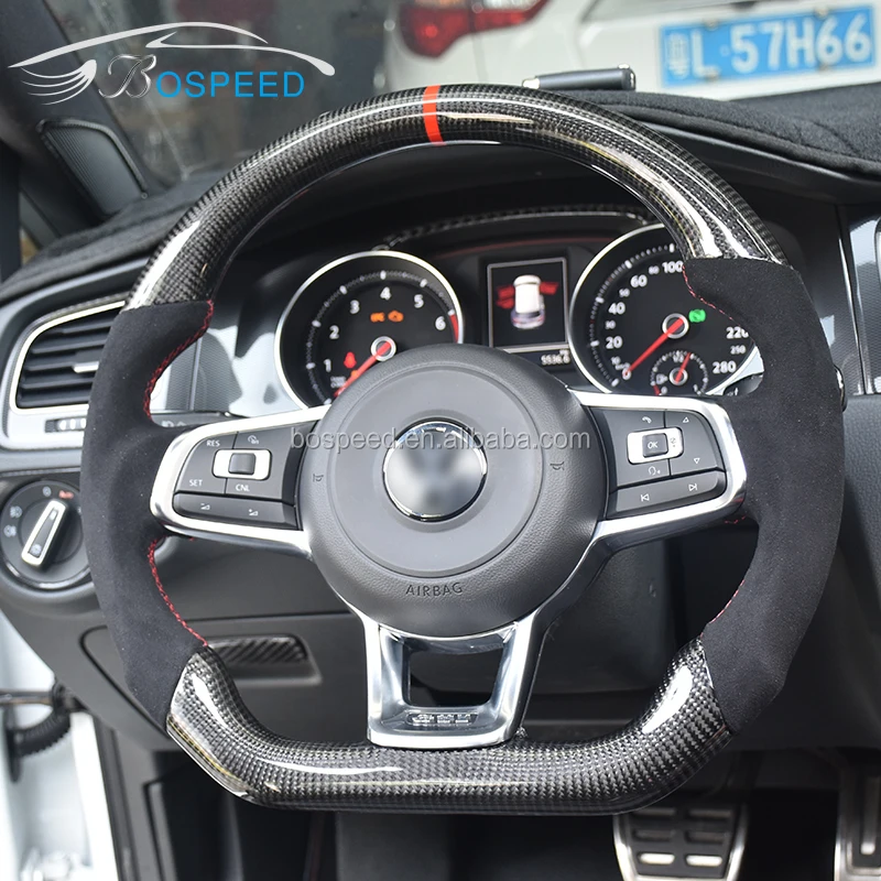 For Volkswagen Mk7 Gti Carbon Fiber Steering Wheel For Vw Golf 7 Dsg Buy Mk7 Gti Carbon Wheel For Golf 7 Steering Wheel Product On Alibaba Com