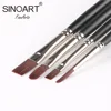 High Quality Professional Wooden Handle Oil Paint Brush Set,Nylon Pre-filled Watercolour Brushes