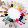 RTS Size 35-43 custom made shoes women flat fashion ladies suede casual shoes