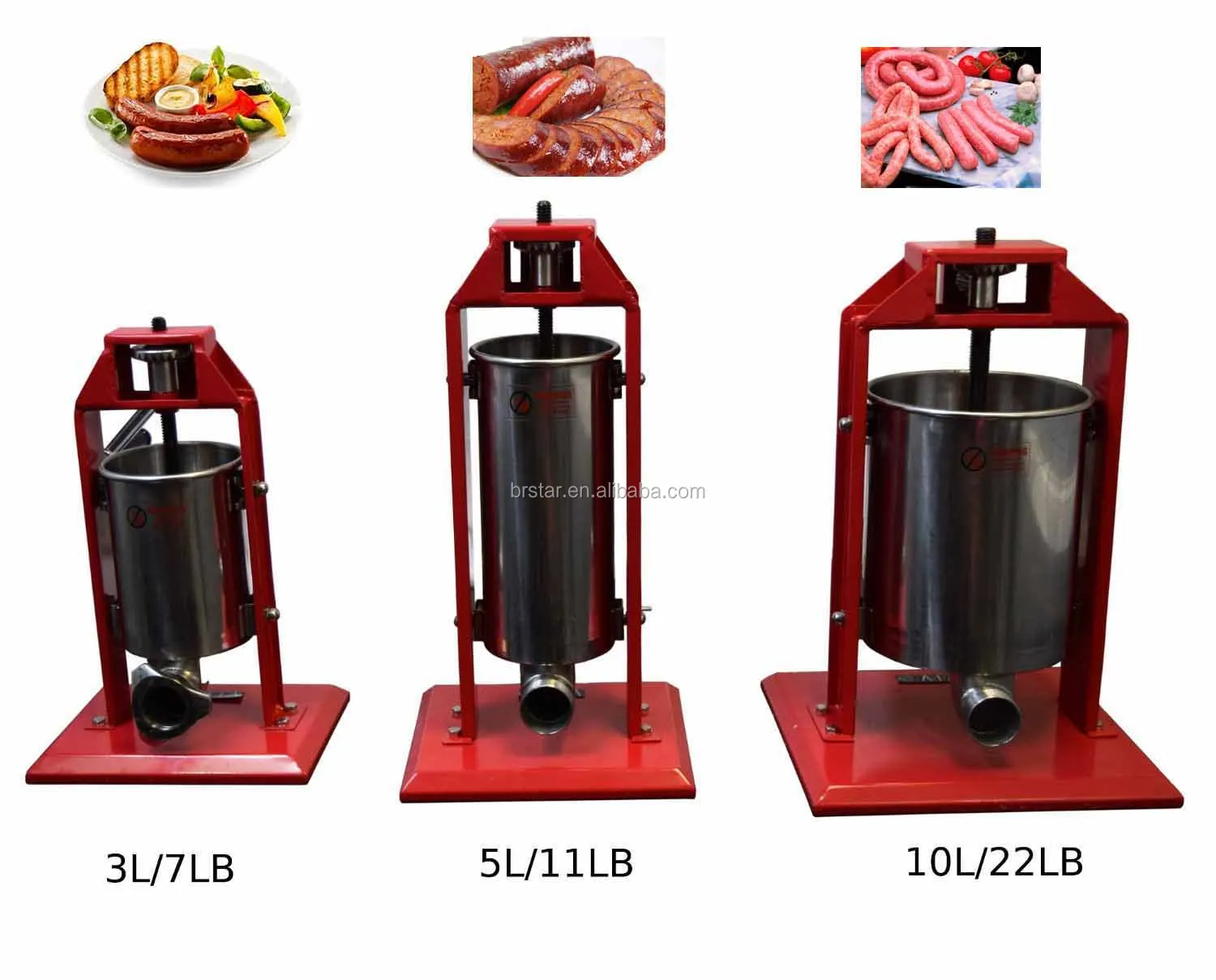 Stainless Steel Meat Mixer With Crank Handle Buy Stainless Steel