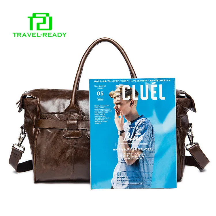 Europe Style Best Designer Name Brand Leather Travel Duffle Bags In Stock - Buy Leather Duffle ...