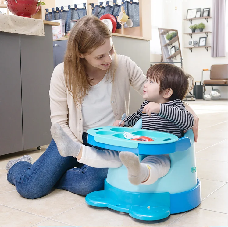 Baby seat Export to South Korea Children's portable dining chair PU 3 in 1 baby dining chair
