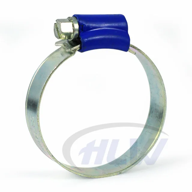
Hi-Grip worm drive British Type Hose Clamp with tube housing head BS5315 zinc planted 