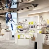 LY Customized handbag display rack for handbags 2018 expensive brands