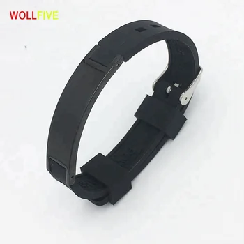 Black Adjule Silicone Energy Balance Bracelets For Men Black Adjule Silicone Energy Balance Bracelets For Men