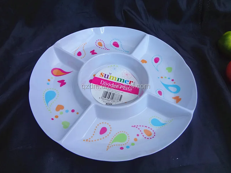 2016 Summer Serious Melamine Divider Plate,Section Plate