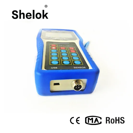 Portable ultrasonic fuel water level sensor meter