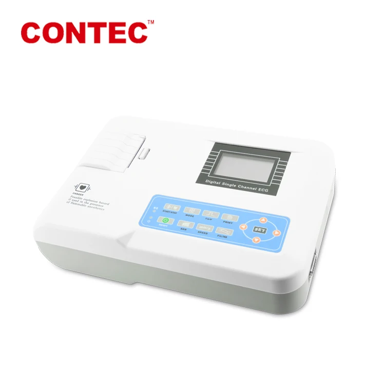 Contec Ecg100g Single Channel Electrocardiogram Machine Digital Single ...