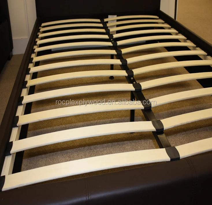 Wooden Bed Sprung Bent Curved bed base slat replacement 70cm x 5cm x 1cm 