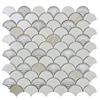 Fish scale mosaic ceramic tiles swimming pool tiles mosaic spain