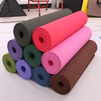 eco friendly extra thin mat yoga rubber printed custom 2mm thick natural larger