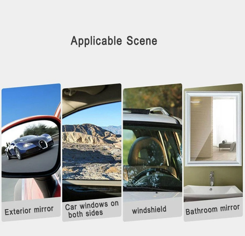 2018 New Car Side Rearview Mirror Waterproof Membrane Anti-fog Film Sticker